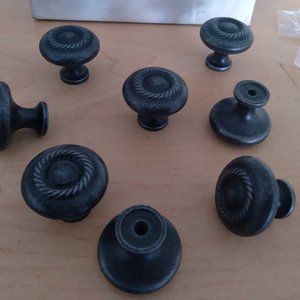 Weathered Nickle Cabinet Knobs